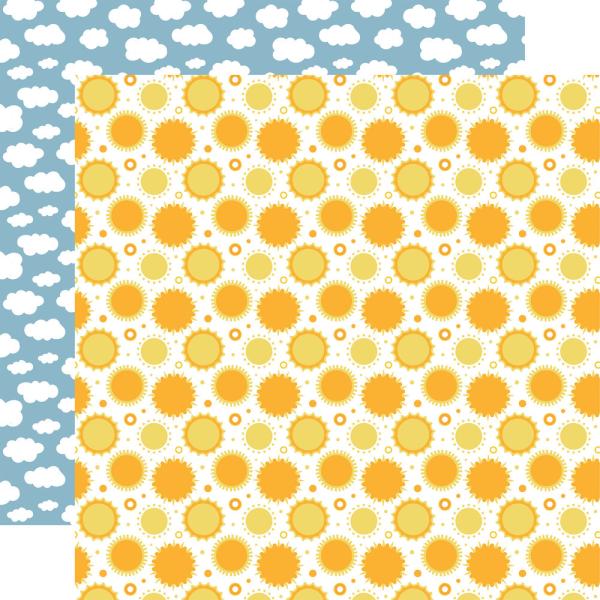 Echo Park - Designpapier "Here Comes The Sun" Paper Pack 6x6 Inch -  Bogen