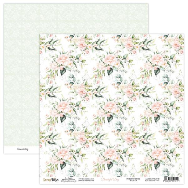 ScrapBoys - Designpapier "Beautiful Day" Paper Pack 6x6 Inch - 24 Bogen