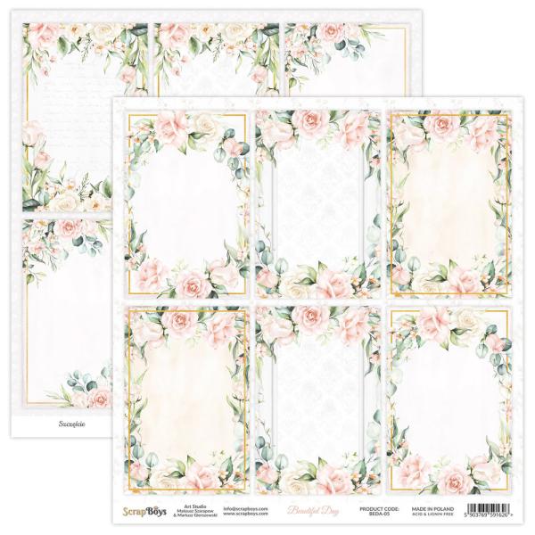 ScrapBoys - Designpapier "Beautiful Day" Paper Pack 6x6 Inch - 24 Bogen