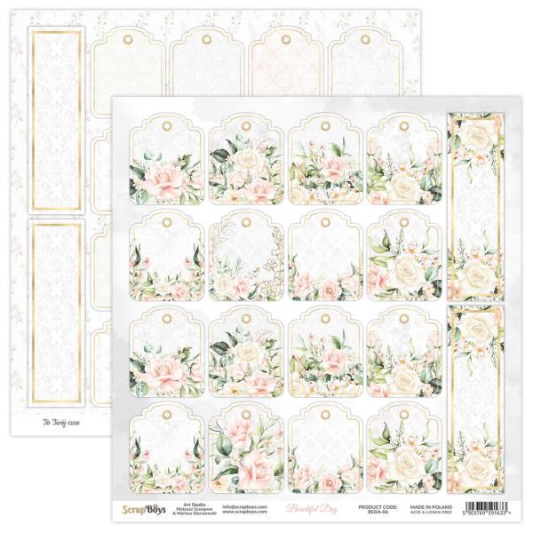ScrapBoys - Designpapier "Beautiful Day" Paper Pack 6x6 Inch - 24 Bogen