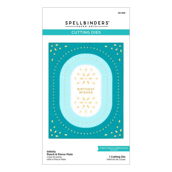 Spellbinders - Stanzschablone "Infinity Punch & Pierce Plate" Dies
