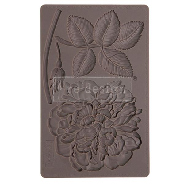 Re-Design with Prima - Gießform "Peony Suede" Mould 5x8 Inch