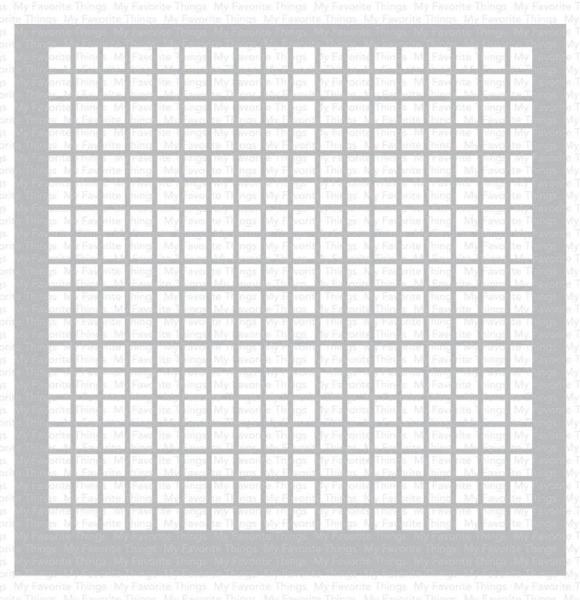 My Favorite Things - Schablone 6x6 Inch "Grid" Stencil