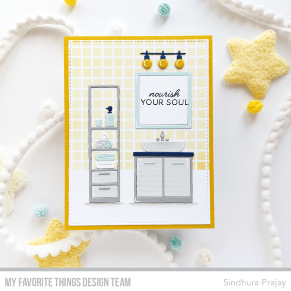 My Favorite Things - Schablone 6x6 Inch "Grid" Stencil