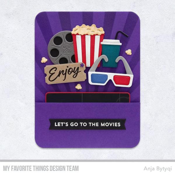 My Favorite Things Stempelset "Movie Night" Clear Stamps