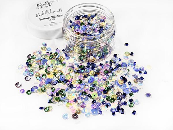 Picket Fence Studios - Streuteile "Summer Rainbow" Embellishment