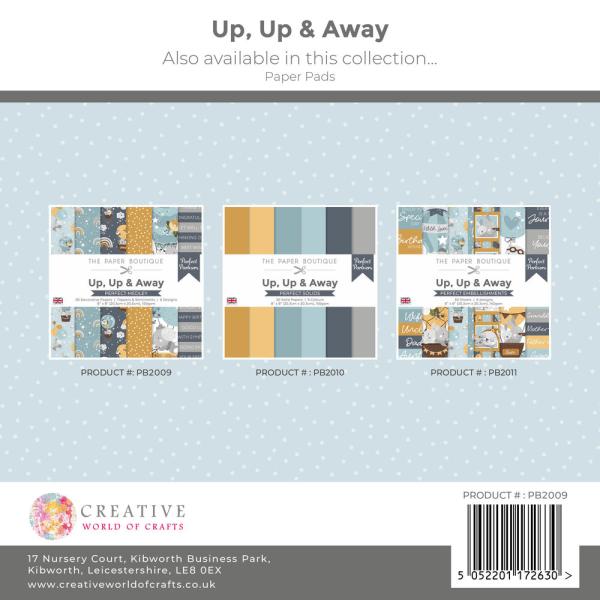 The Paper Boutique - Designpapier "Up, Up & Away" Perfect Partners 8x8 Inch