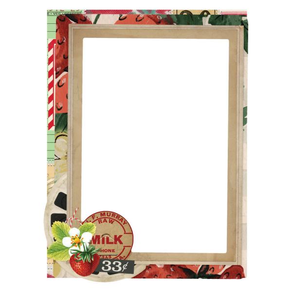 Simple Stories - Chipboard Frames "Simple Vintage Berry Fields " 