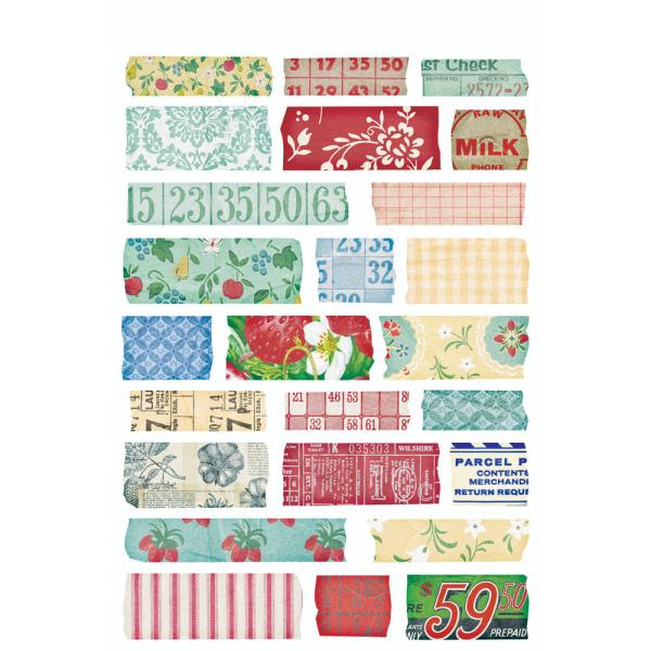 Simple Stories - Aufkleber "Simple Vintage Berry Fields" Sticker Book
