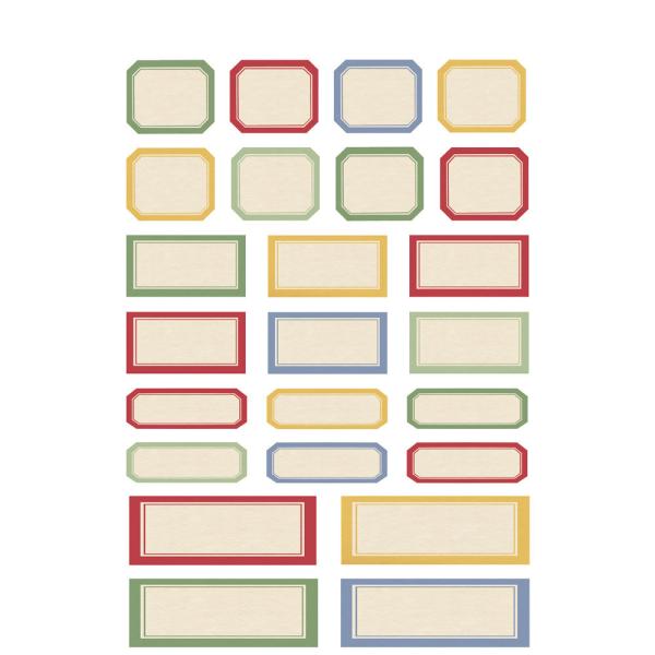 Simple Stories - Aufkleber "Simple Vintage Berry Fields" Sticker Book