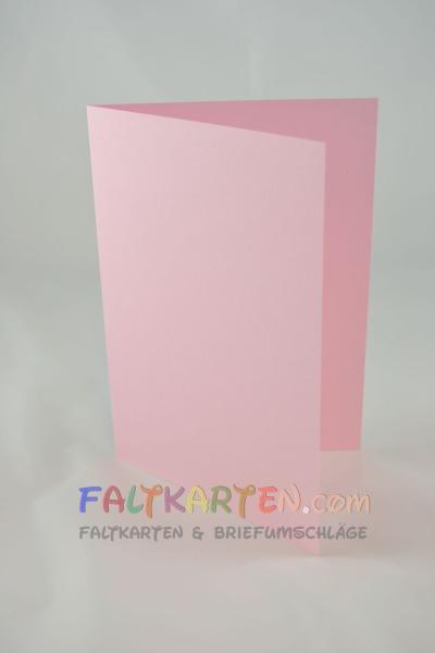 Doppelkarte - Faltkarte DIN A4 (29,7 x 21,0 cm) 240g/m² DIN A4 in babypink