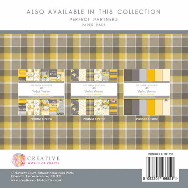 The Paper Boutique - Cardstock "Totally Owlsome" Solid Papers 8x8 Inch - 36 Bogen
