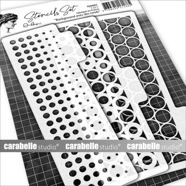 Carabelle Studio - Schablone "Avec Des Ronds" Stencil