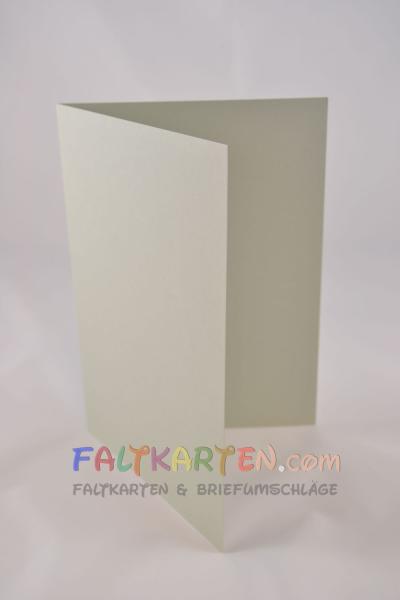 Doppelkarte - Faltkarte DIN A4 (29,7 x 21,0 cm) 240g/m² DIN A4 in hellgrau
