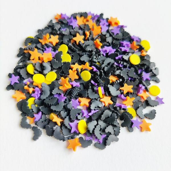 Dress My Craft - Streuteile "Halloween Mix" Shaker Slices 8g