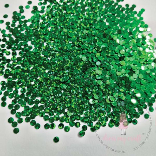 Dress My Craft - Pailetten - Streuteile "Confetti Christmas Green" Sequins Mix 25g