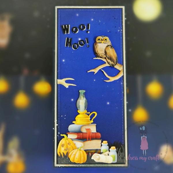 Dress My Craft - Designpapier "Halloween" Paper Pack 12x12 Inch - 24 Bogen