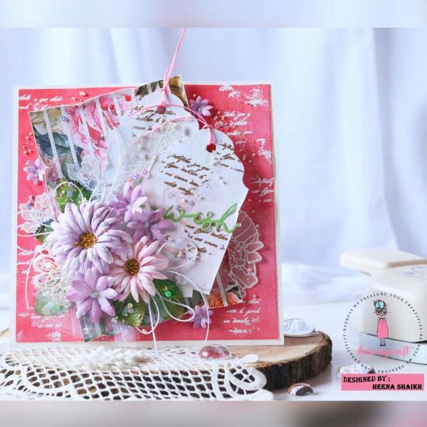 Dress My Craft - Designpapier "In My Heart" Paper Pack 6x6 Inch - 24 Bogen