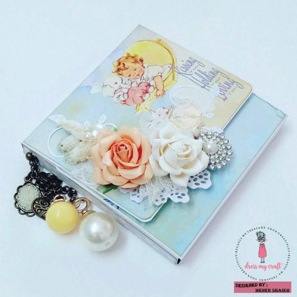 Dress My Craft - Designpapier "Precious Baby Boy" Paper Pack 12x12 Inch - 24 Bogen