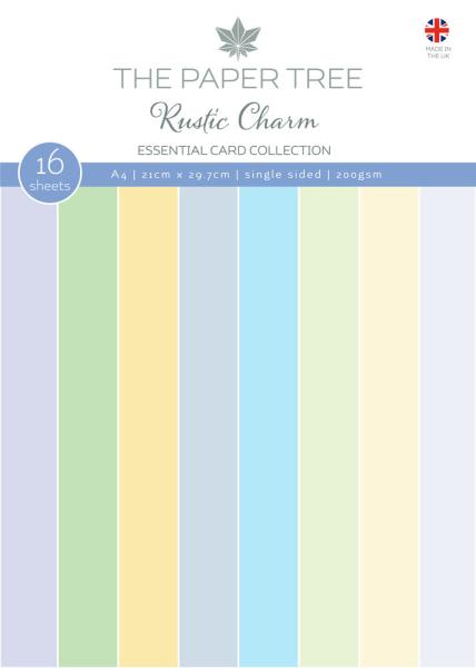 The Paper Tree - Card Collection "Rustic Charm" A4 Cardstock
