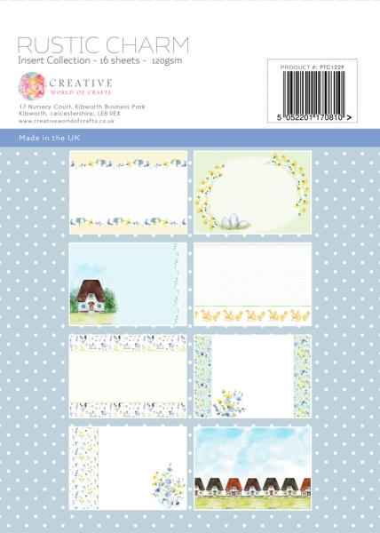 The Paper Tree - Insert Collection "Rustic Charm" A4 Tonpapier