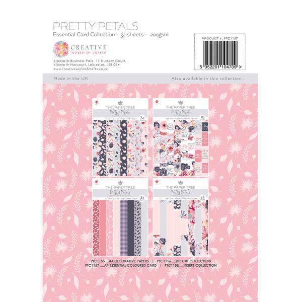 The Paper Tree - Card Collection "Pretty Petals" A4 Cardstock