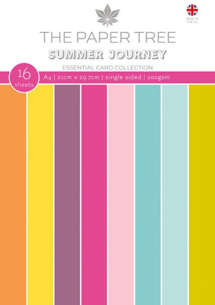 The Paper Tree - Card Collection "Summer Journey" A4 Cardstock