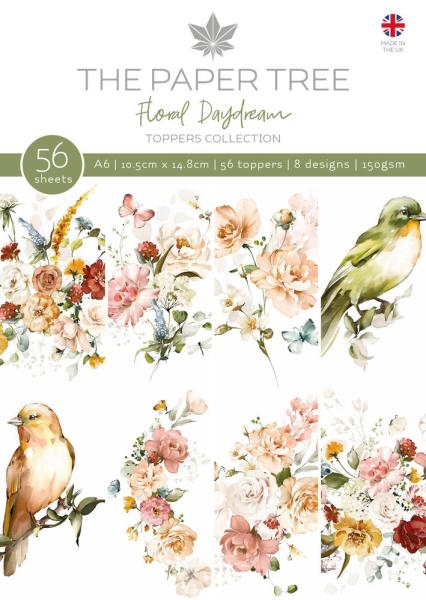 The Paper Tree - Toppers Collection "Floral Daydream" A6 Aufleger