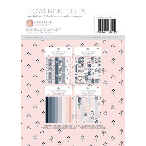 The Paper Tree - Card Collection "Flowering Fields" A4 Cardstock