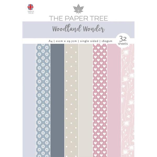 The Paper Tree - Card Collection "Woodland Wonder" A4 DesignPapier