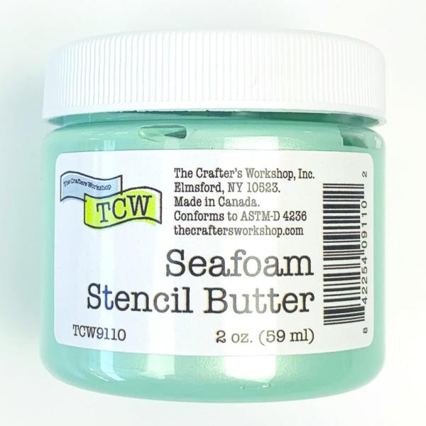 The Crafters Workshop - Modellierpaste "Seafoam" Stencil Butter