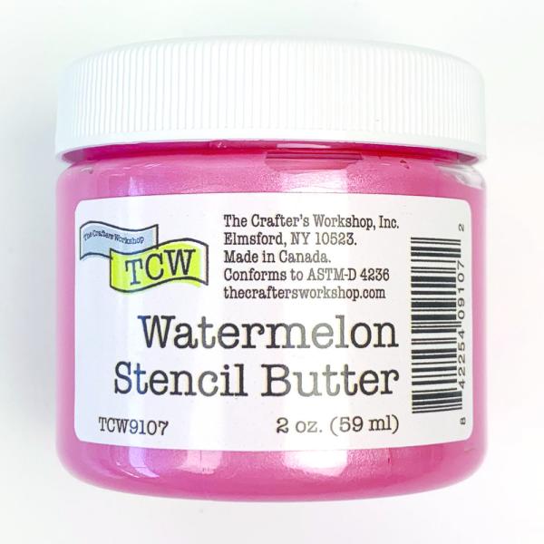 The Crafters Workshop - Modellierpaste "Watermelon" Stencil Butter