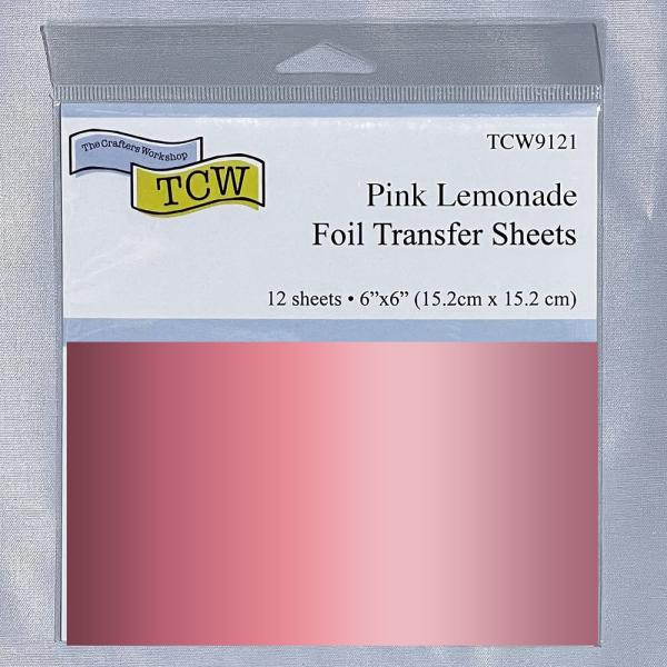 The Crafters Workshop - Foil Transfer "Pink Lemonade"