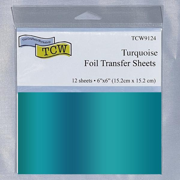 The Crafters Workshop - Foil Transfer "Turquoise"