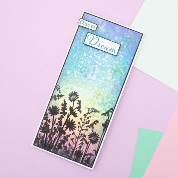Crafters Companion - Stempelset "Wildflower Meadow" Clear Stamps