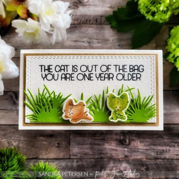 Picket Fence Studios - Stempelset "Purr-fect for Me " Clear stamps
