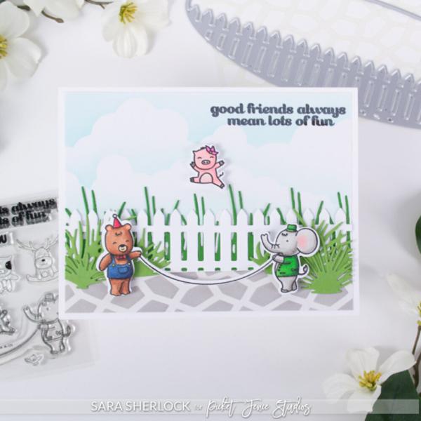 Picket Fence Studios - Stanzschablone "Tall Grass" Dies 4x6 Inch