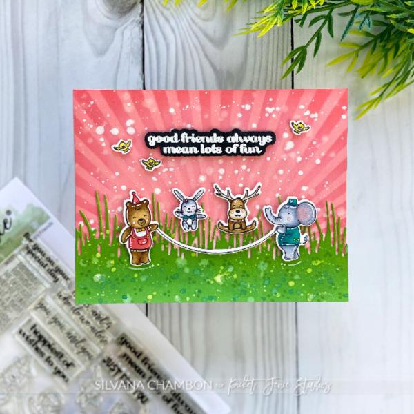 Picket Fence Studios - Stanzschablone "Tall Grass" Dies 4x6 Inch