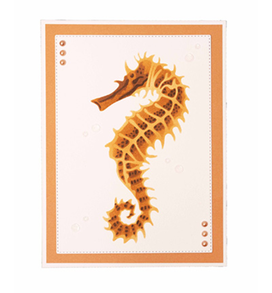 Studio Light - Schablone "Seahorse" Stencil  