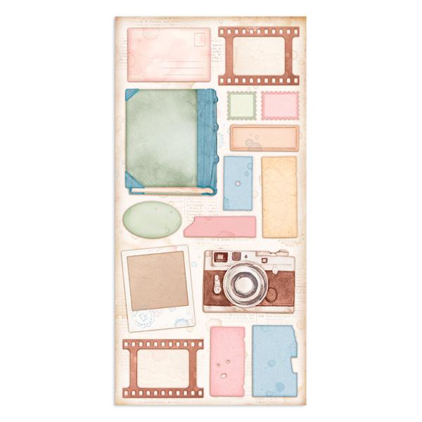 Stamperia - Designpapier "Create Happiness Oh lá lá " Paper Pack 6x12 Inch - 10 Bogen