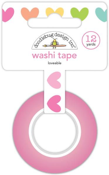 Doodlebug Design - Washi Tape "Loveable" 