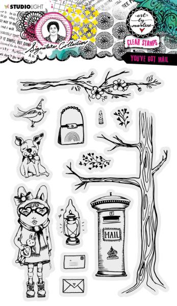 Art By Marlene - Stempelset "You've Got Mail" Signature Collection Clear Stamps