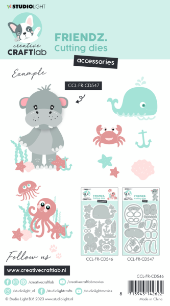 Creative Craft Lab - Studio Light - Stanzschablone "Sea Accessoires" Dies