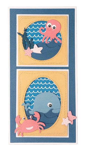 Creative Craft Lab - Studio Light - Stanzschablone "Sea Accessoires" Dies