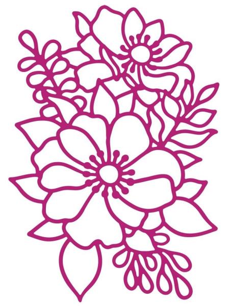 Gemini - Stanzschablone "Anemones" Dies