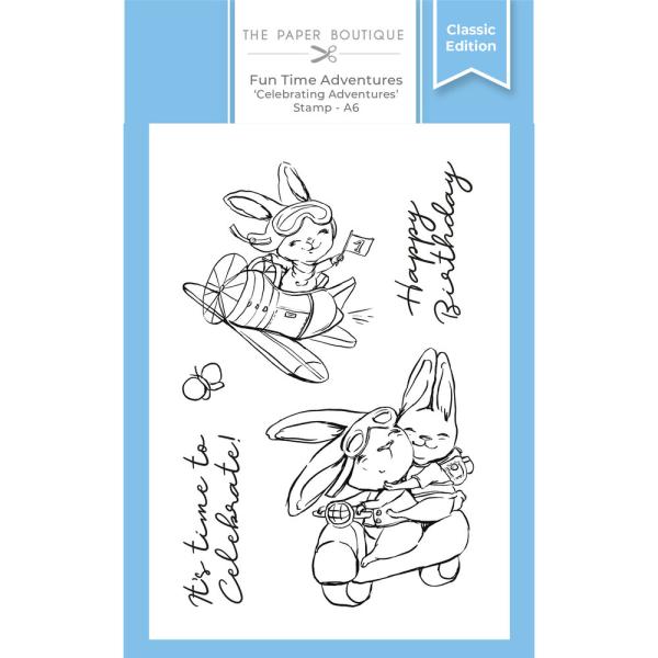 The Paper Boutique - Stempelset "Celebrating Adventures" Clear Stamps