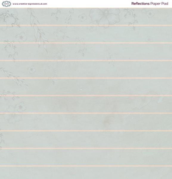 Creative Expressions - Designpapier "Reflections" Paper Pack 8x8 Inch - 24 Bogen  