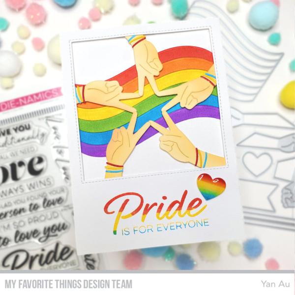 My Favorite Things Stempelset "Pride Is for Everyone" Clear Stamps