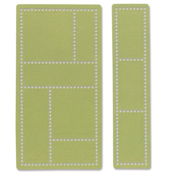 Sizzix - Stanzschablone "Mini Slimline & Tickets" Thinlits Craft Dies by Eileen Hull