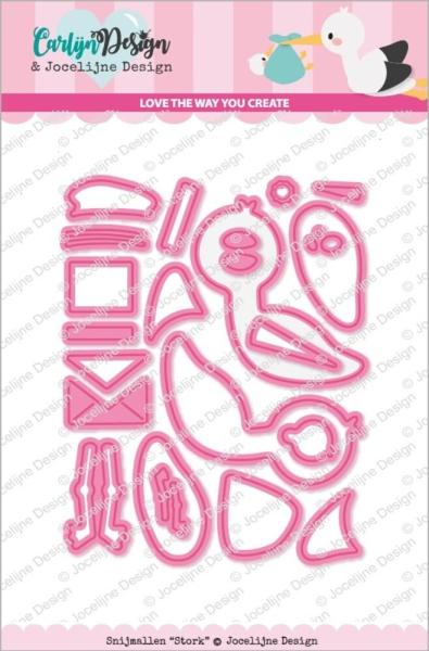 Carlijn Design - Stanzschablone "Stork" Dies 